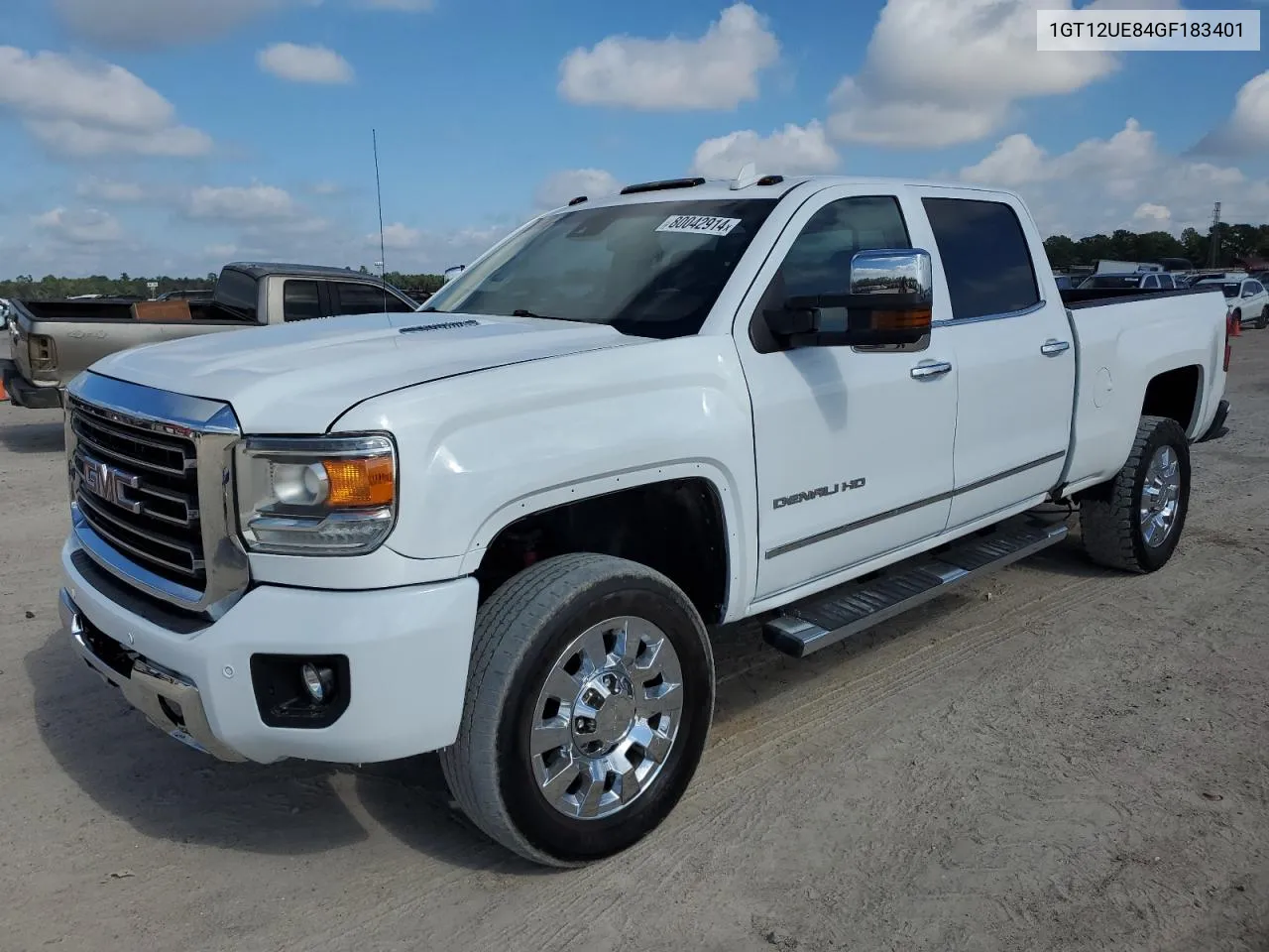 2016 GMC Sierra K2500 Denali VIN: 1GT12UE84GF183401 Lot: 80042914