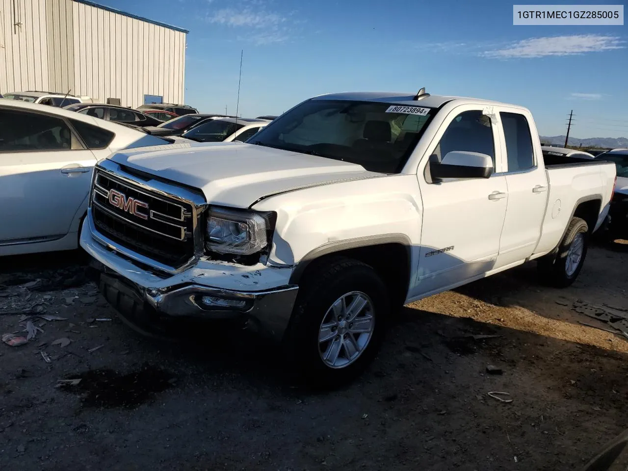 2016 GMC Sierra C1500 Sle VIN: 1GTR1MEC1GZ285005 Lot: 80723894