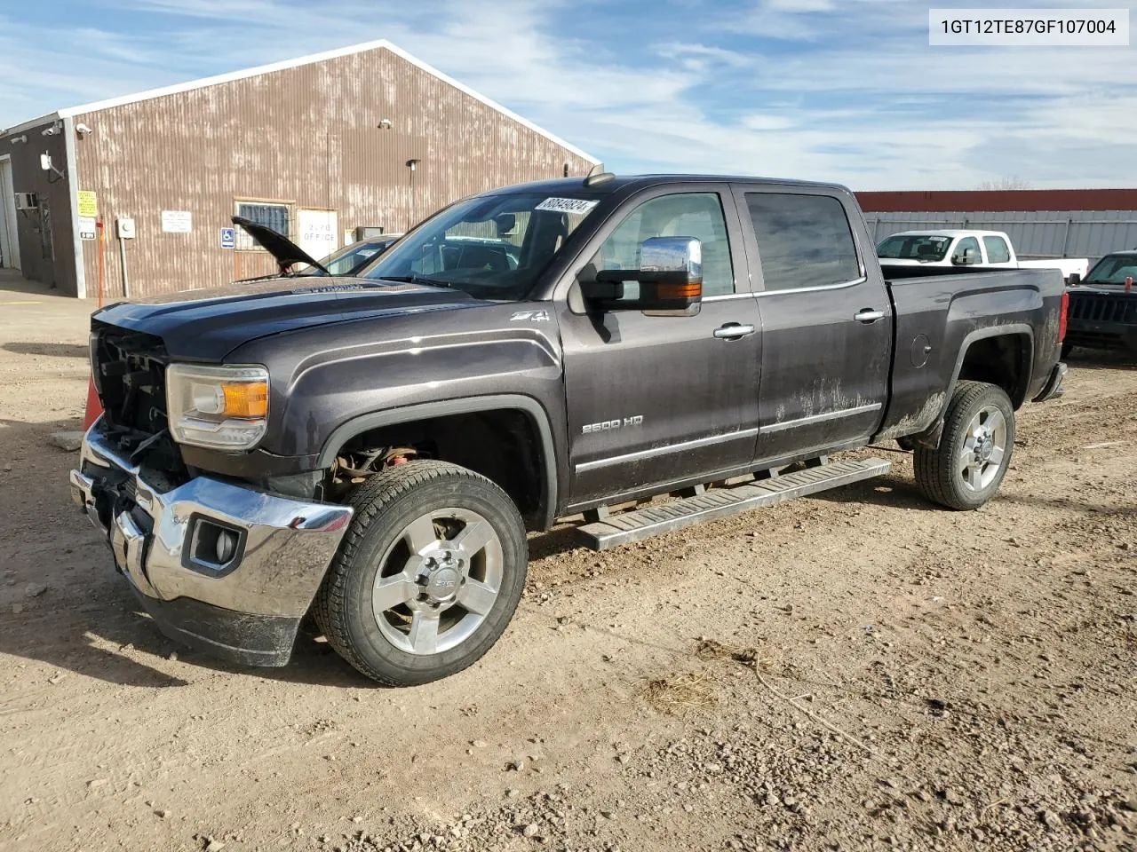 2016 GMC Sierra K2500 Slt VIN: 1GT12TE87GF107004 Lot: 80849824