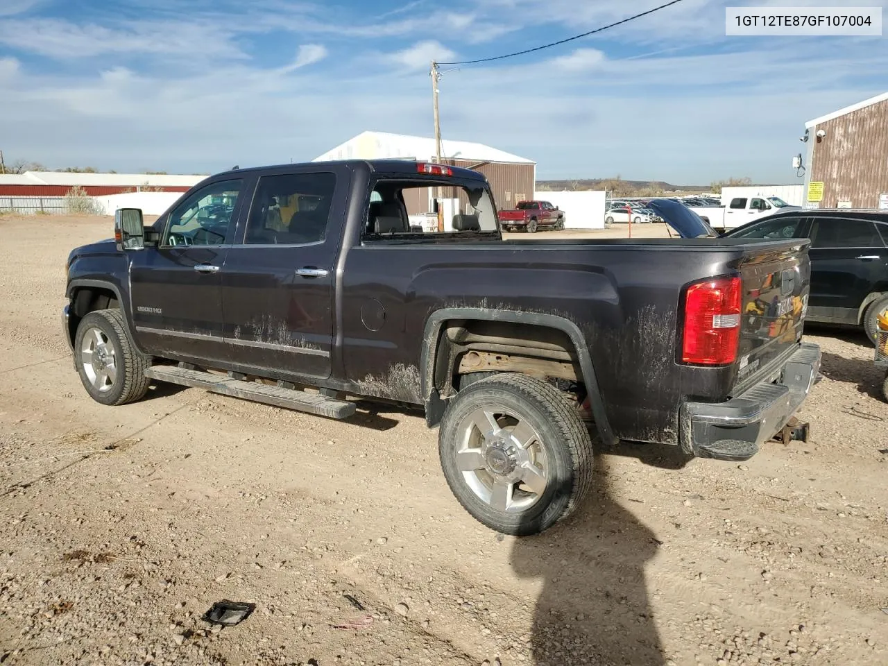 2016 GMC Sierra K2500 Slt VIN: 1GT12TE87GF107004 Lot: 80849824