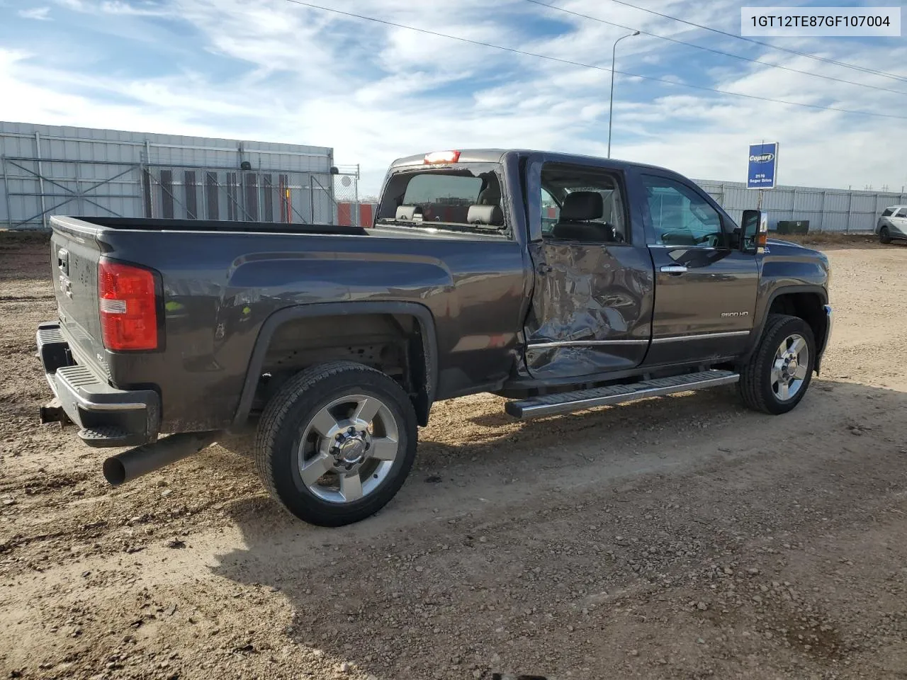 2016 GMC Sierra K2500 Slt VIN: 1GT12TE87GF107004 Lot: 80849824