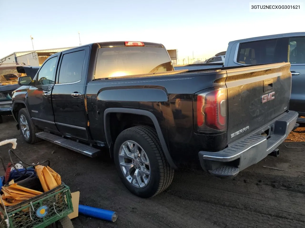 2016 GMC Sierra K1500 Slt VIN: 3GTU2NECXGG301621 Lot: 81067654