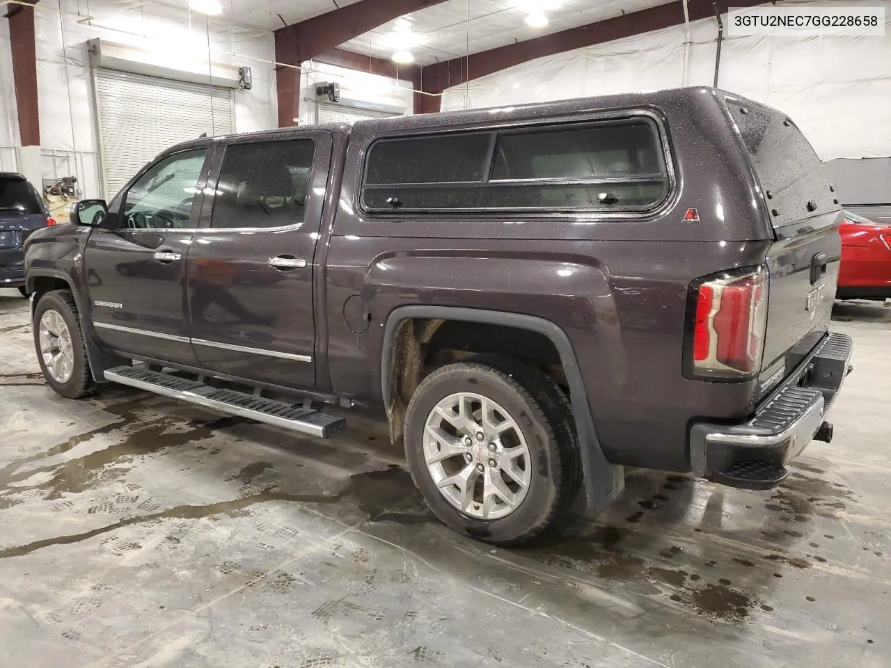 2016 GMC Sierra K1500 Slt VIN: 3GTU2NEC7GG228658 Lot: 81334044