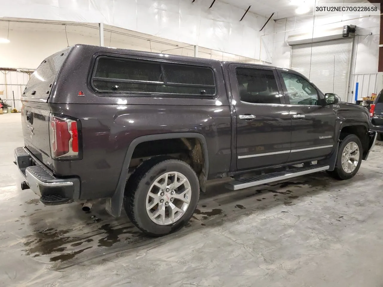 2016 GMC Sierra K1500 Slt VIN: 3GTU2NEC7GG228658 Lot: 81334044