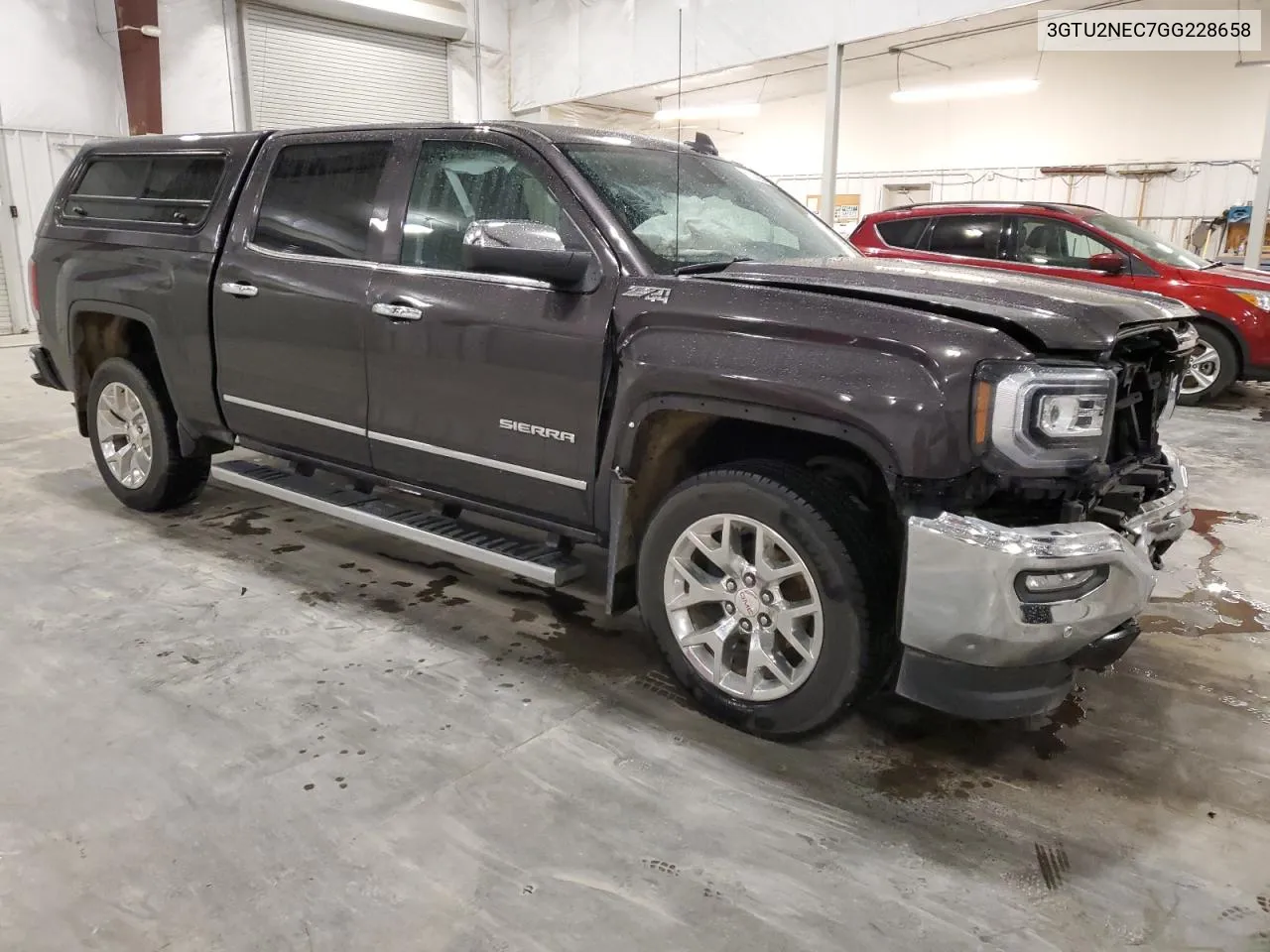 2016 GMC Sierra K1500 Slt VIN: 3GTU2NEC7GG228658 Lot: 81334044