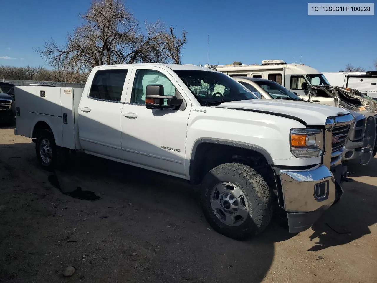 2017 GMC Sierra K2500 Sle VIN: 1GT12SEG1HF100228 Lot: 49889924