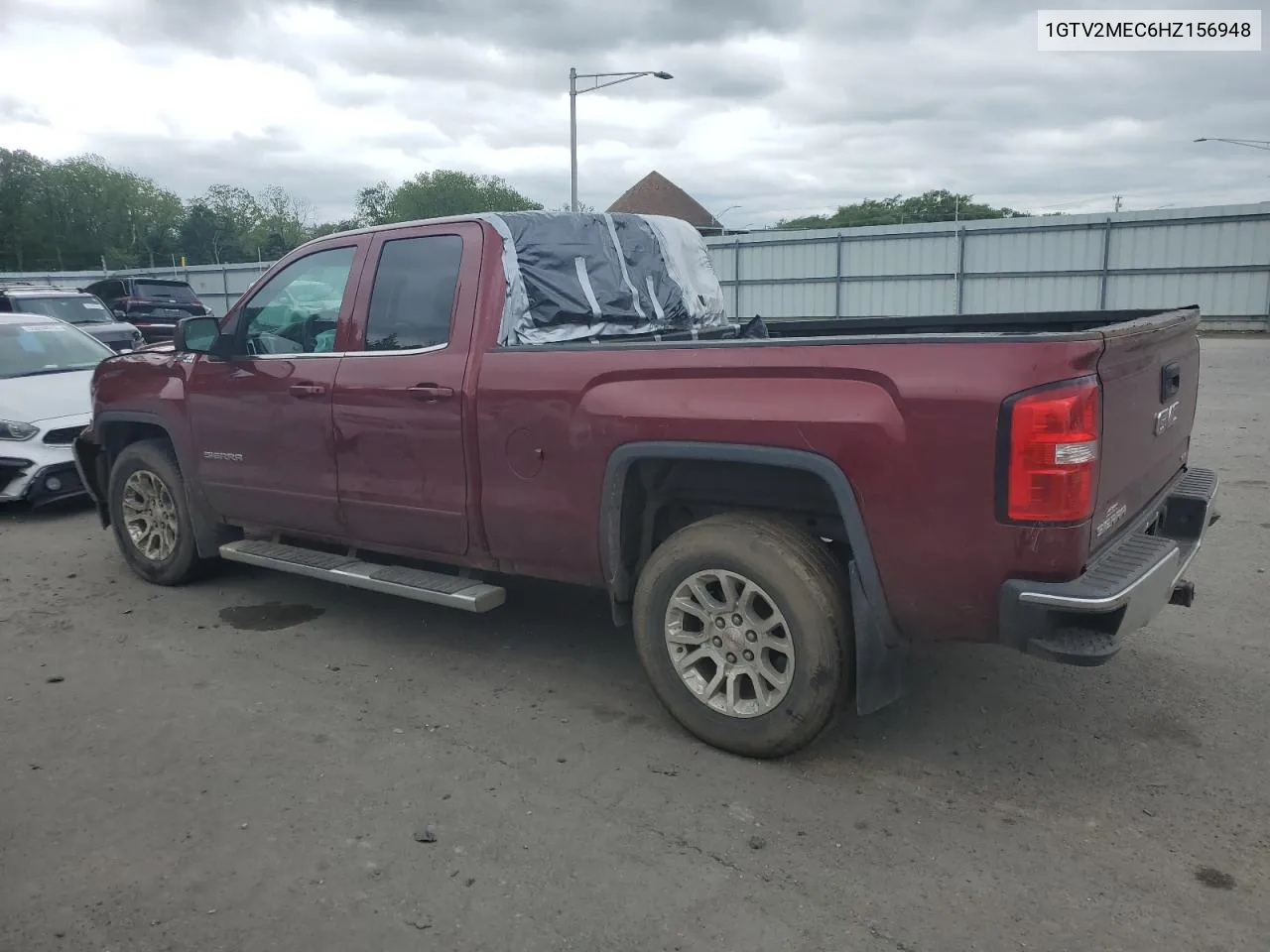 2017 GMC Sierra K1500 Sle VIN: 1GTV2MEC6HZ156948 Lot: 55281924