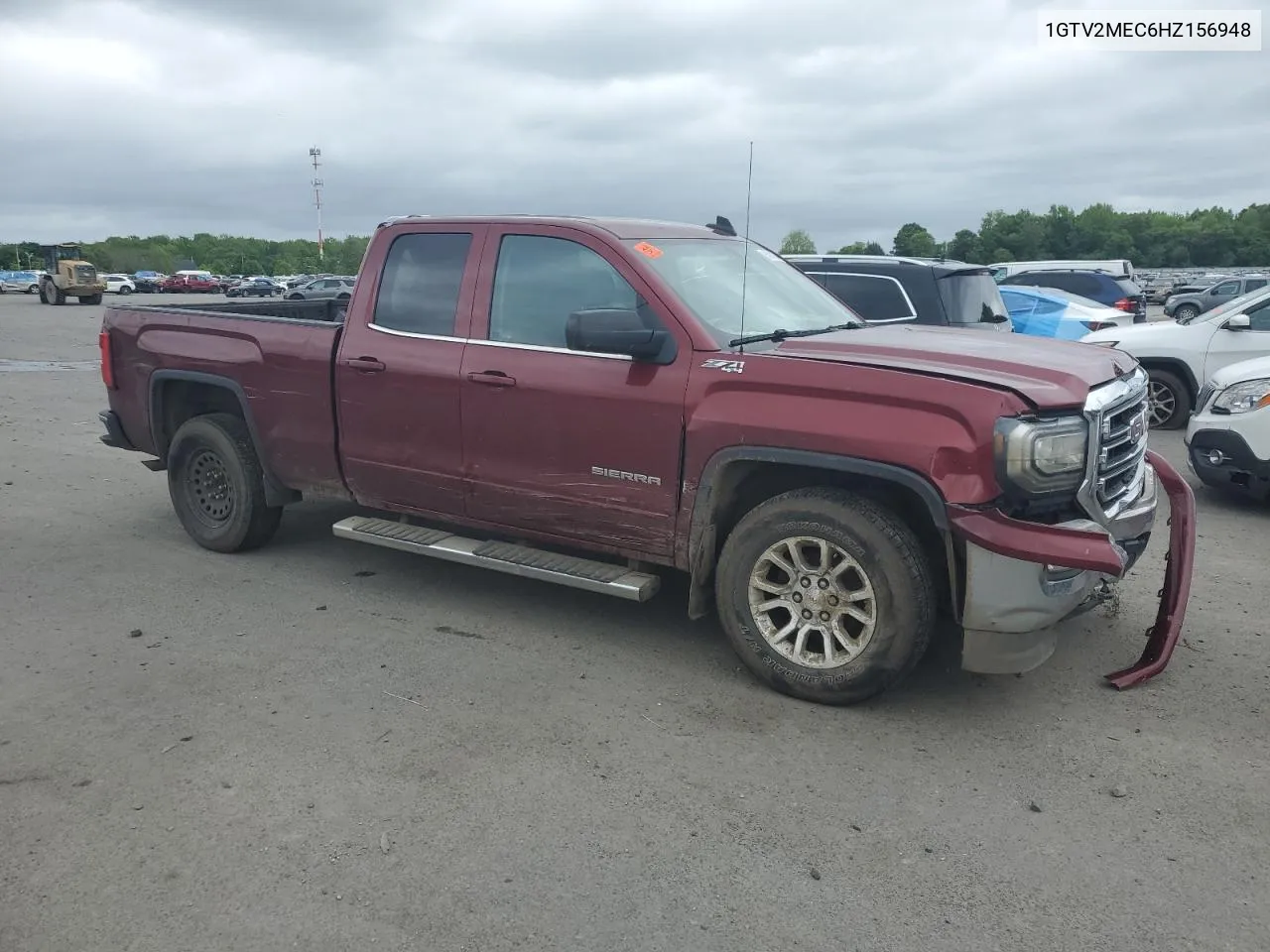 2017 GMC Sierra K1500 Sle VIN: 1GTV2MEC6HZ156948 Lot: 55281924