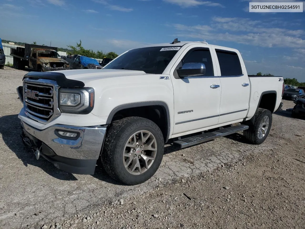 2017 GMC Sierra K1500 Slt VIN: 3GTU2NEC8HG254591 Lot: 56068454