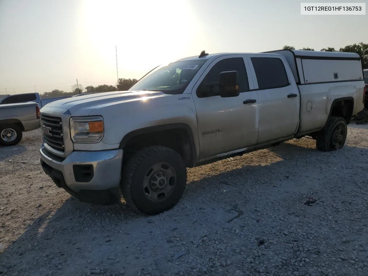 2017 GMC Sierra K2500 Heavy Duty VIN: 1GT12REG1HF136753 Lot: 57511104