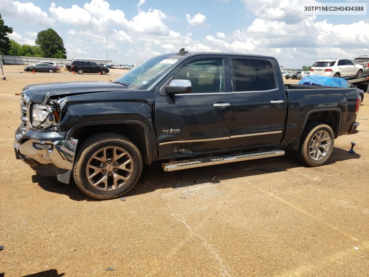 2017 GMC Sierra C1500 Slt VIN: 3GTP1NEC2HG434388 Lot: 59847954