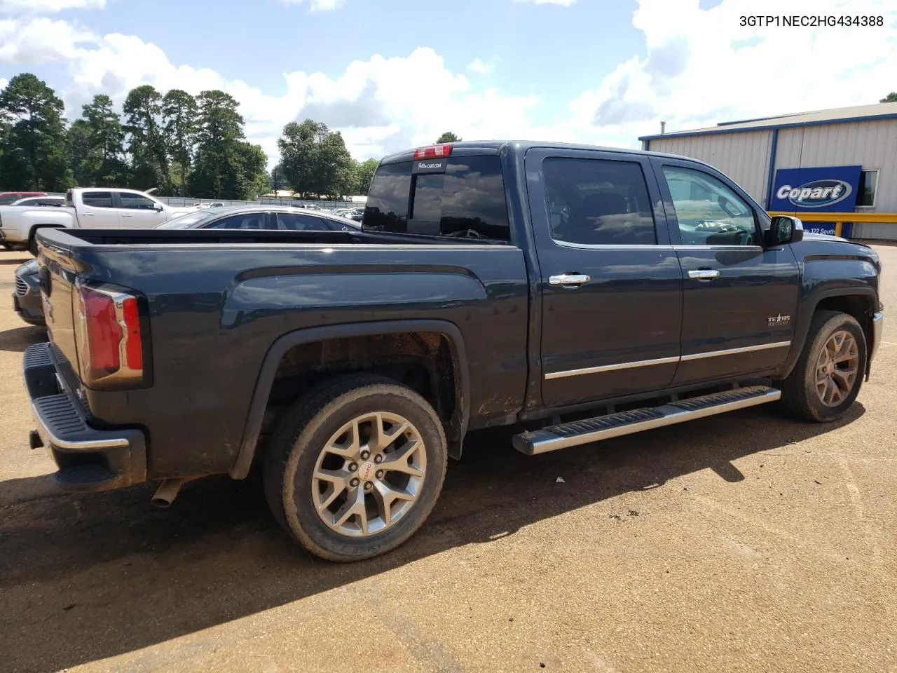 2017 GMC Sierra C1500 Slt VIN: 3GTP1NEC2HG434388 Lot: 59847954