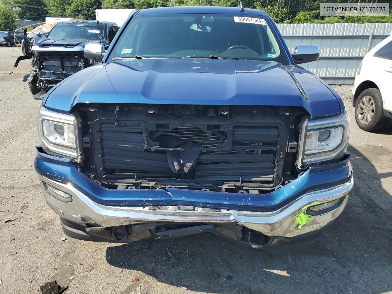 1GTV2NEC9HZ172423 2017 GMC Sierra K1500 Slt