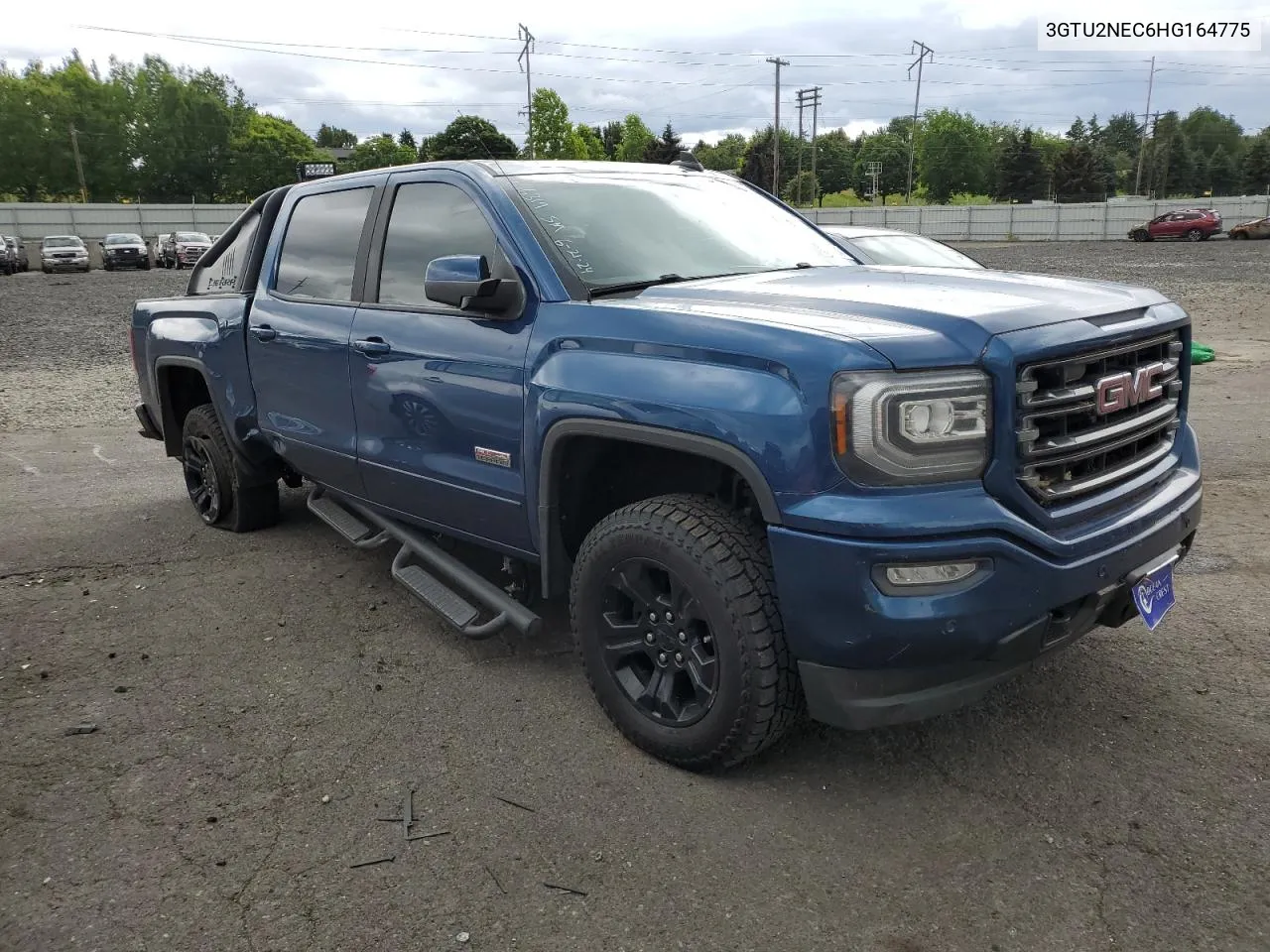 2017 GMC Sierra K1500 Slt VIN: 3GTU2NEC6HG164775 Lot: 60922584