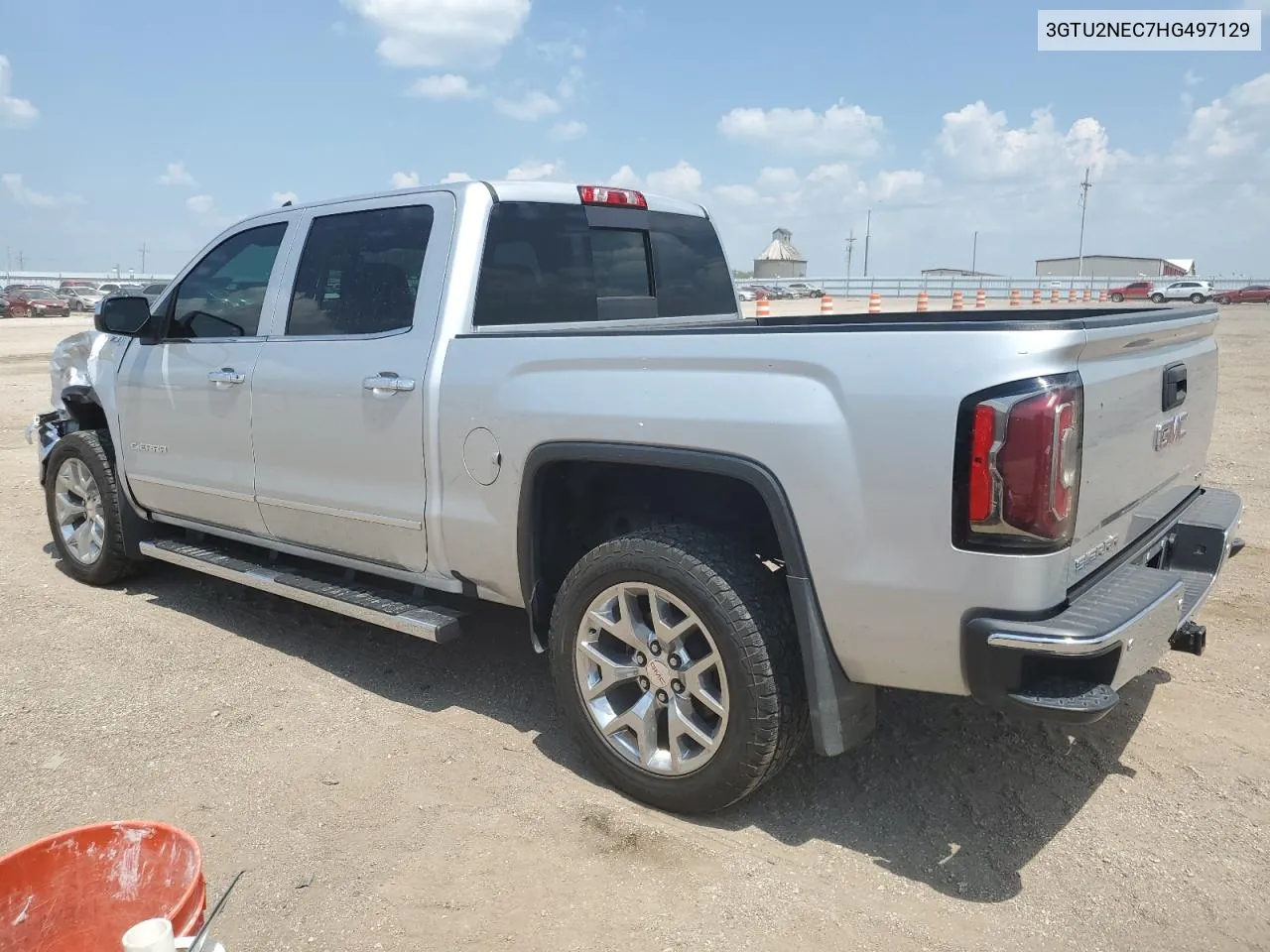 2017 GMC Sierra K1500 Slt VIN: 3GTU2NEC7HG497129 Lot: 61916834