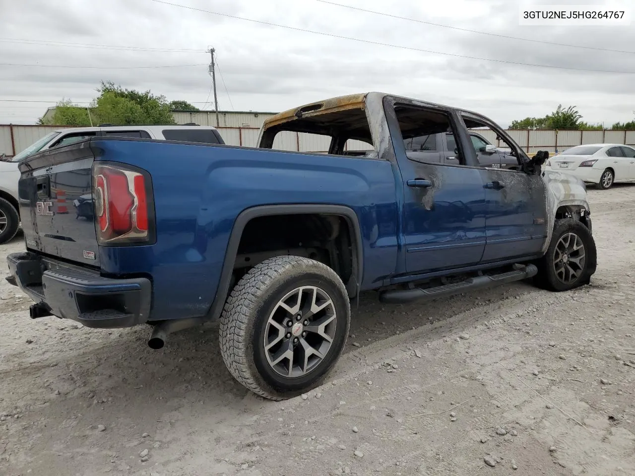 2017 GMC Sierra K1500 Slt VIN: 3GTU2NEJ5HG264767 Lot: 62313604