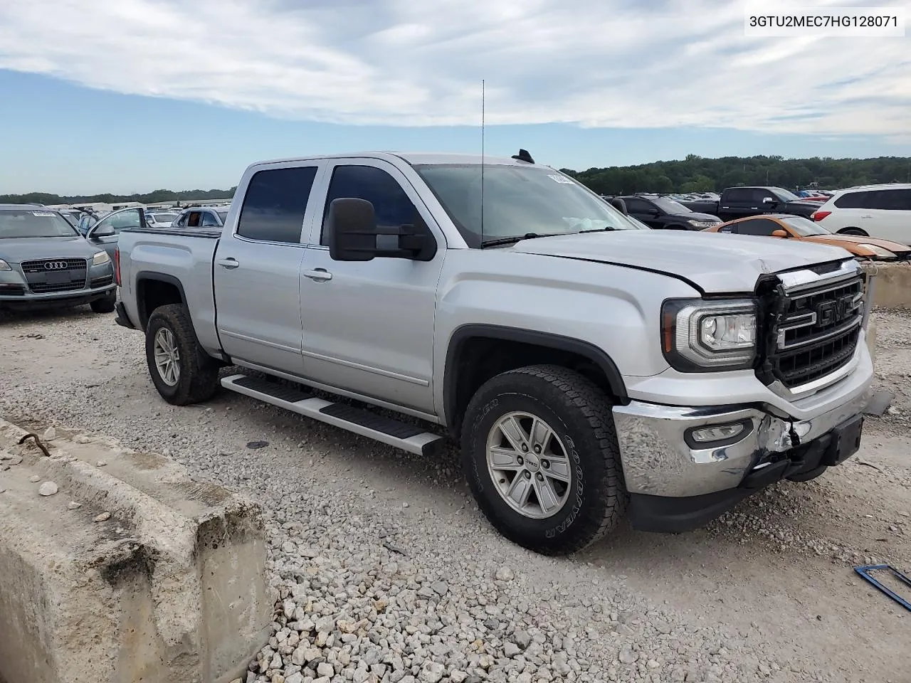 2017 GMC Sierra K1500 Sle VIN: 3GTU2MEC7HG128071 Lot: 62460014