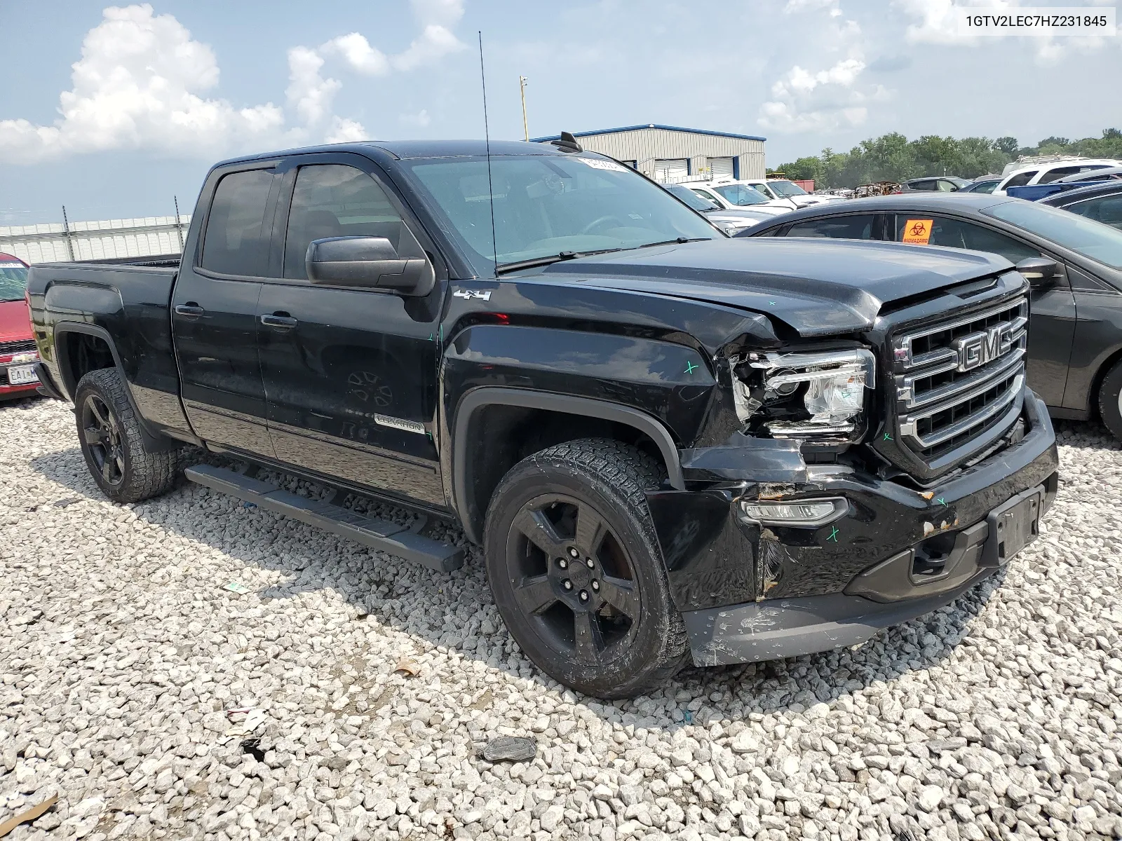 2017 GMC Sierra K1500 VIN: 1GTV2LEC7HZ231845 Lot: 64058364