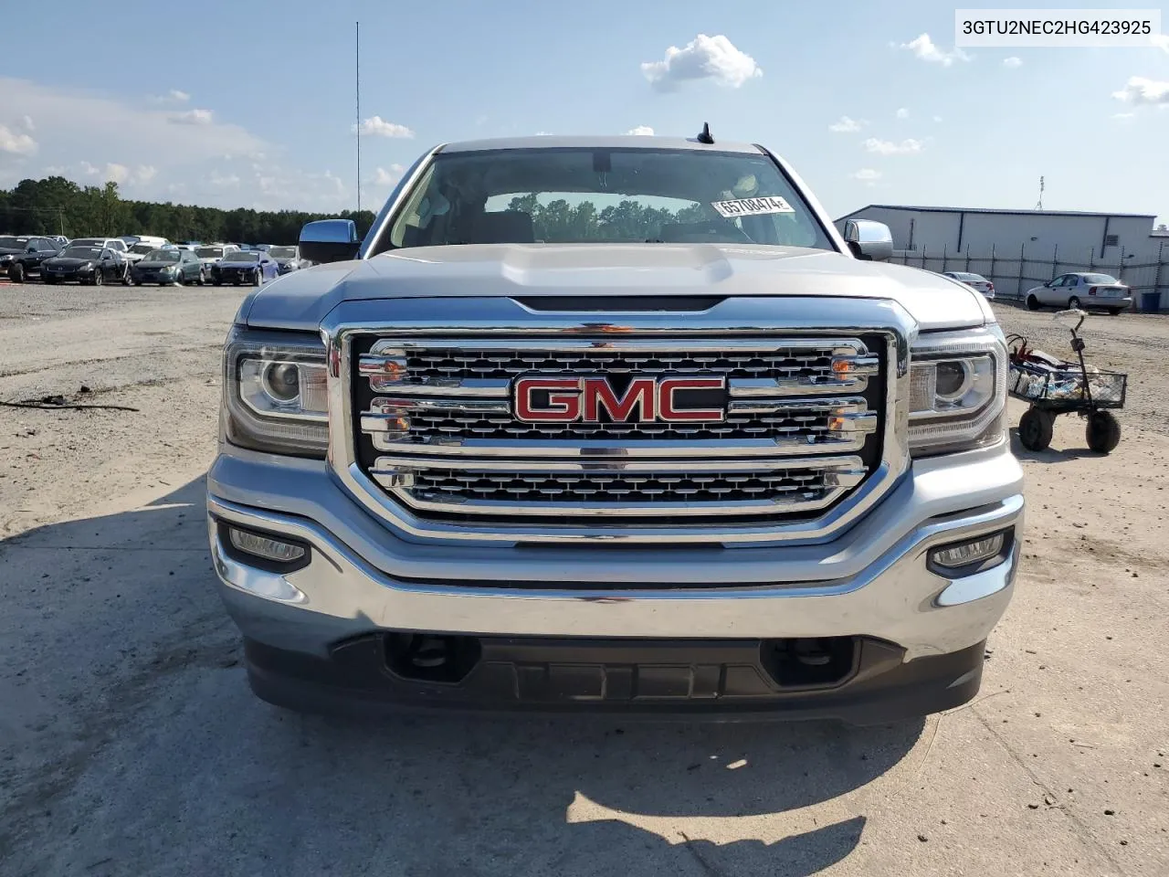 2017 GMC Sierra K1500 Slt VIN: 3GTU2NEC2HG423925 Lot: 65708474