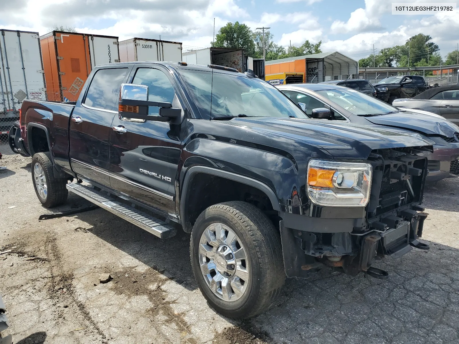 2017 GMC Sierra K2500 Denali VIN: 1GT12UEG3HF219782 Lot: 65853534