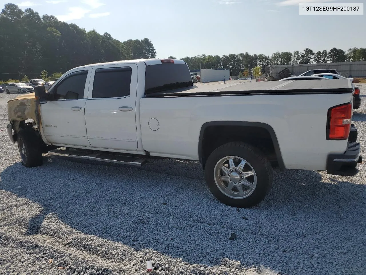 2017 GMC Sierra K2500 Sle VIN: 1GT12SEG9HF200187 Lot: 65963754