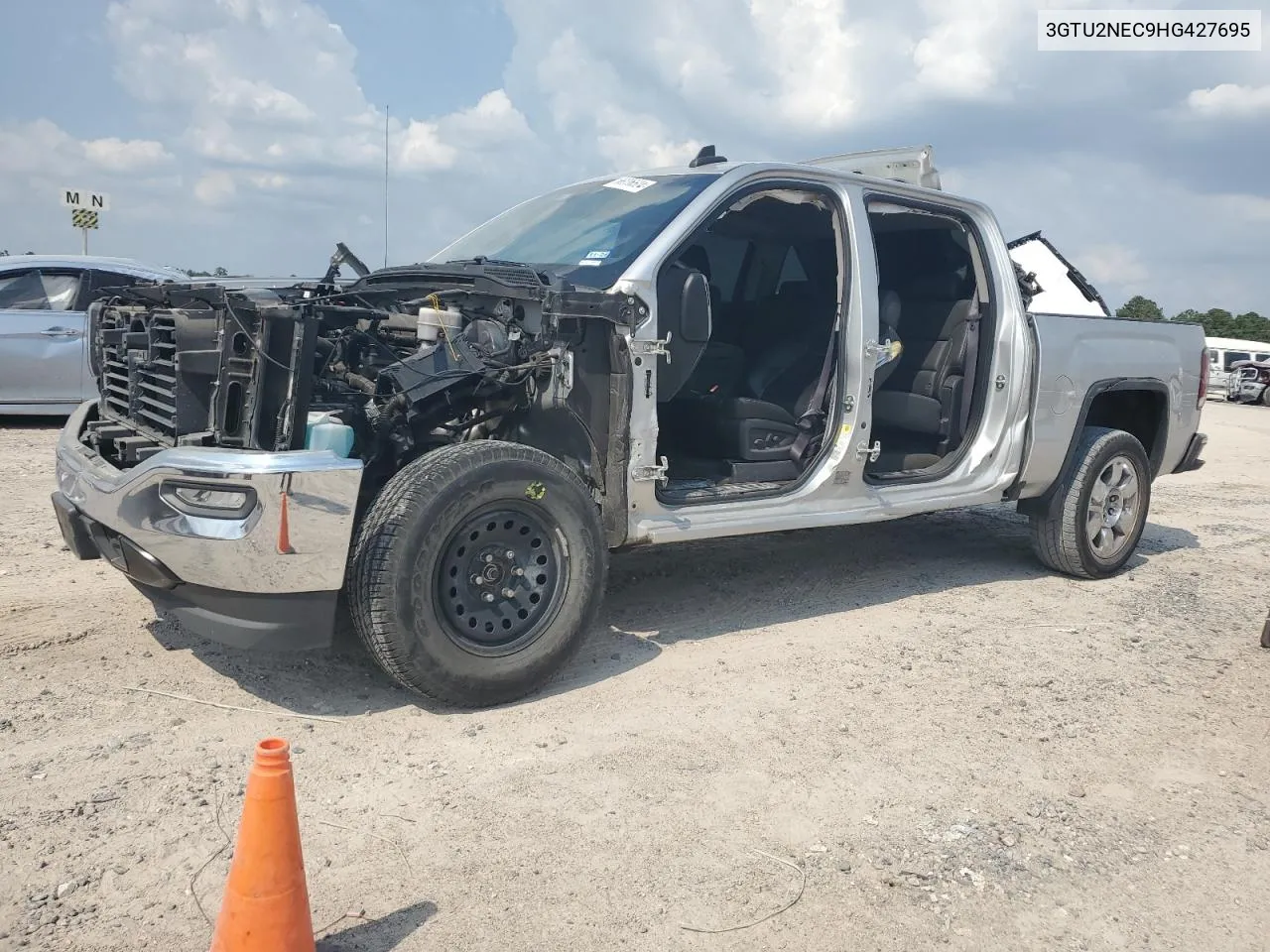 2017 GMC Sierra K1500 Slt VIN: 3GTU2NEC9HG427695 Lot: 66236524