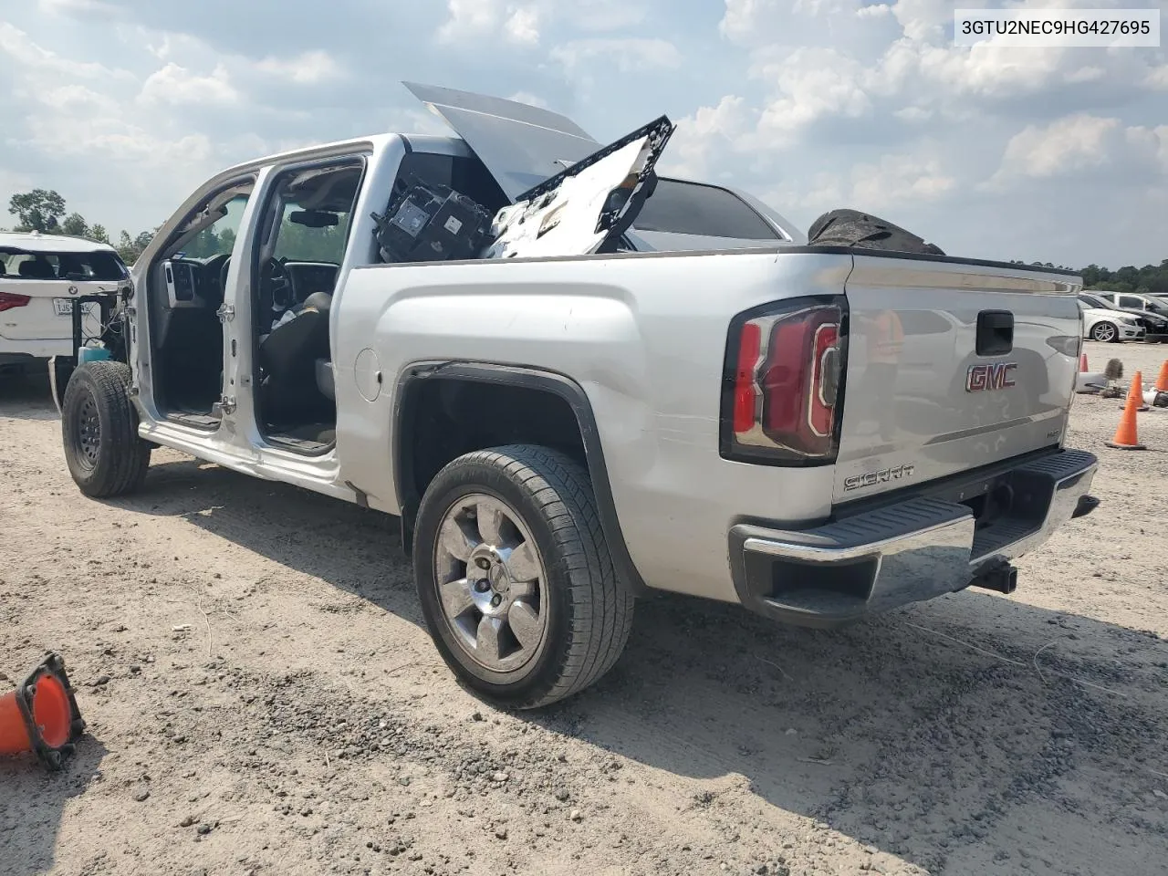 2017 GMC Sierra K1500 Slt VIN: 3GTU2NEC9HG427695 Lot: 66236524