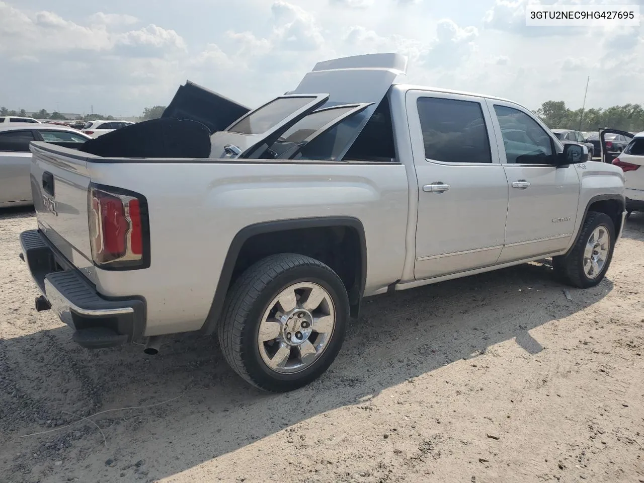 2017 GMC Sierra K1500 Slt VIN: 3GTU2NEC9HG427695 Lot: 66236524