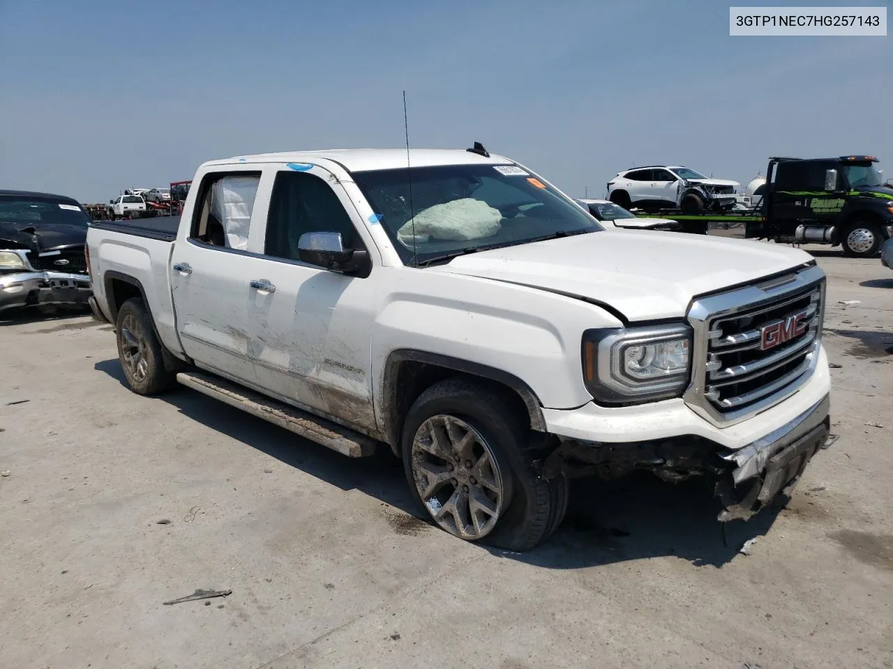 2017 GMC Sierra C1500 Slt VIN: 3GTP1NEC7HG257143 Lot: 66619074