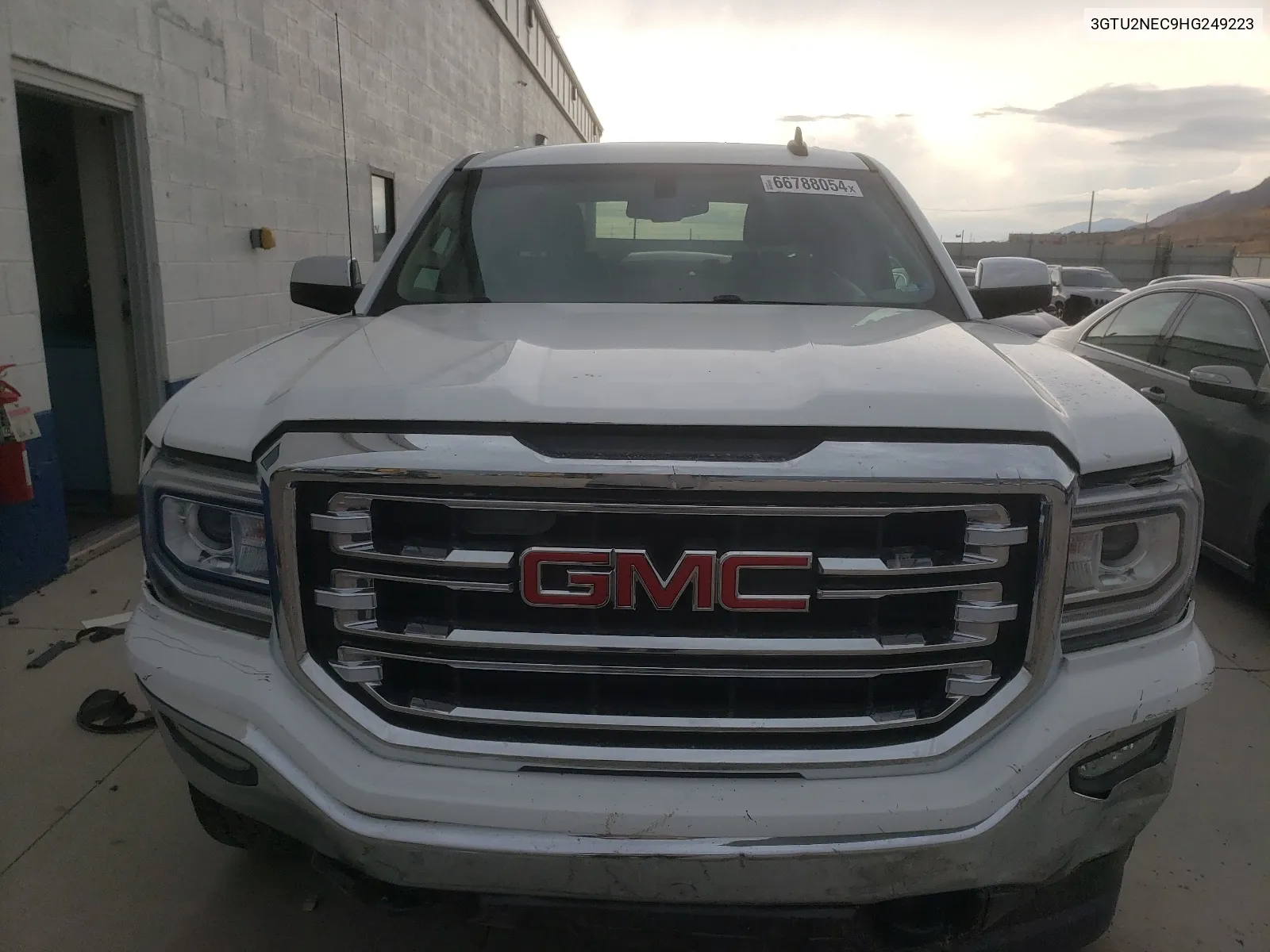 2017 GMC Sierra K1500 Slt VIN: 3GTU2NEC9HG249223 Lot: 66788054