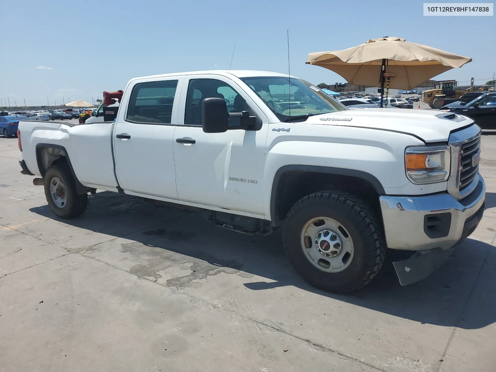 2017 GMC Sierra K2500 Heavy Duty VIN: 1GT12REY8HF147838 Lot: 67216034