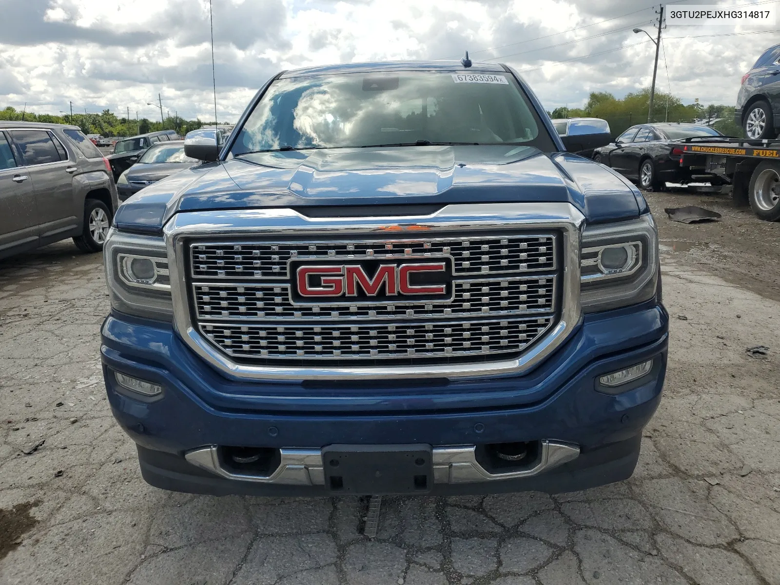 2017 GMC Sierra K1500 Denali VIN: 3GTU2PEJXHG314817 Lot: 67383594