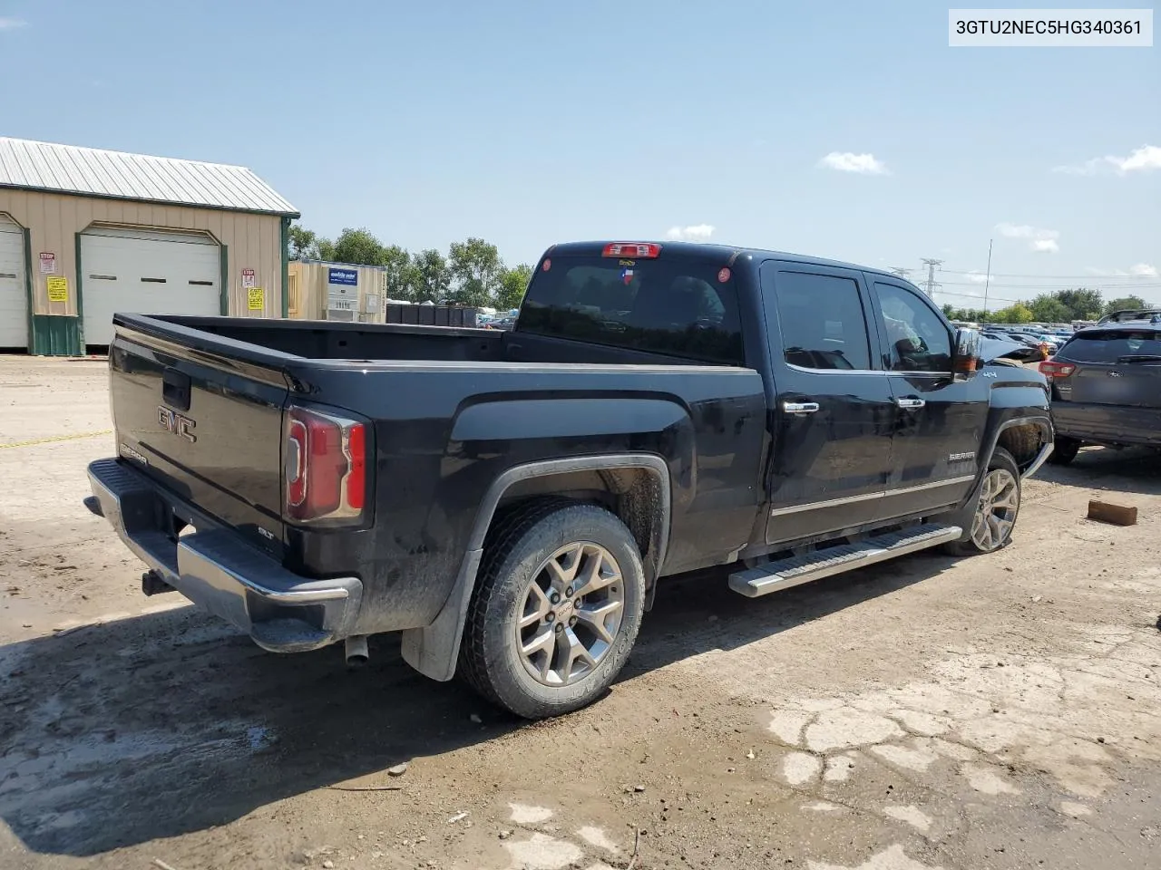 2017 GMC Sierra K1500 Slt VIN: 3GTU2NEC5HG340361 Lot: 67596604