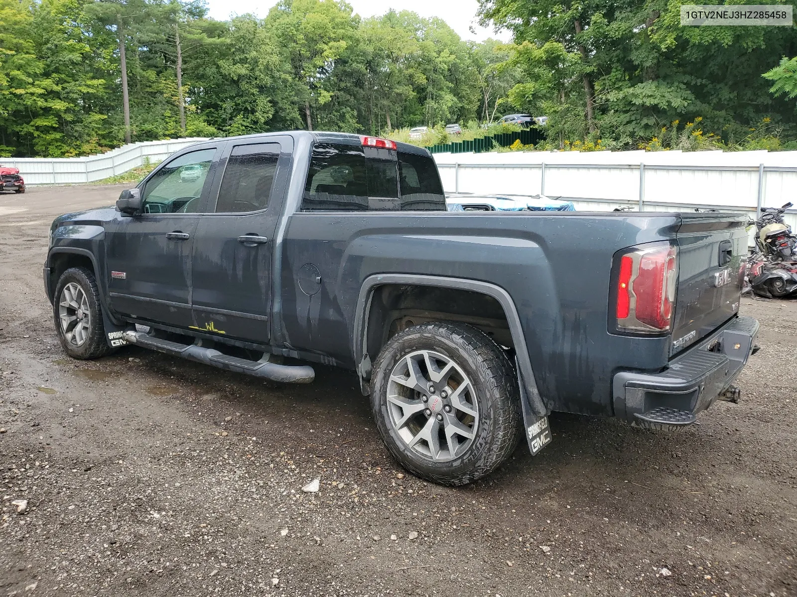 1GTV2NEJ3HZ285458 2017 GMC Sierra K1500 Slt