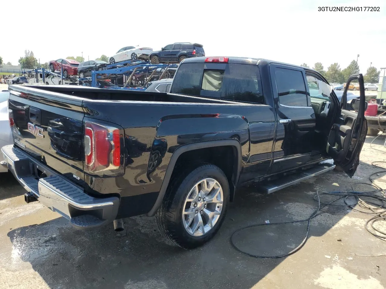 2017 GMC Sierra K1500 Slt VIN: 3GTU2NEC2HG177202 Lot: 68311714