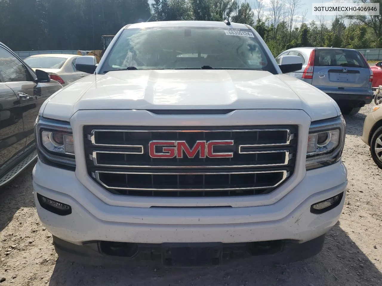 3GTU2MECXHG406946 2017 GMC Sierra K1500 Sle