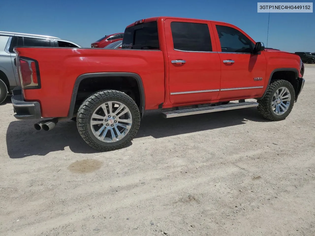 2017 GMC Sierra C1500 Slt VIN: 3GTP1NEC4HG449152 Lot: 68454494