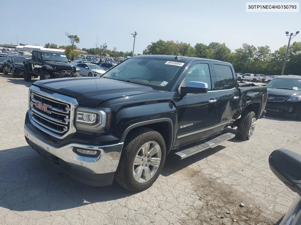 2017 GMC Sierra C1500 Slt VIN: 3GTP1NEC4HG150793 Lot: 68455654