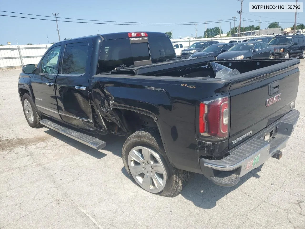 2017 GMC Sierra C1500 Slt VIN: 3GTP1NEC4HG150793 Lot: 68455654