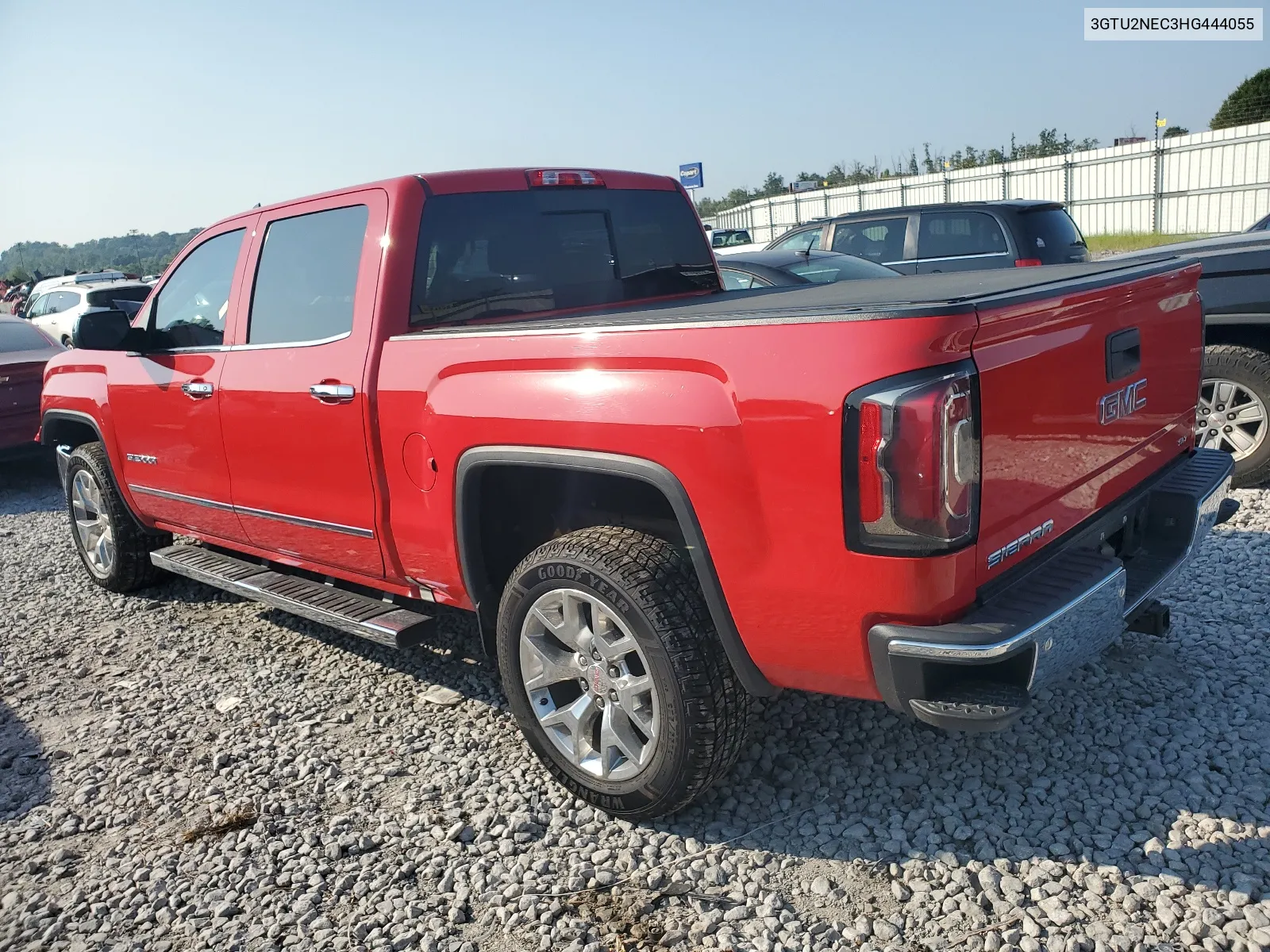 2017 GMC Sierra K1500 Slt VIN: 3GTU2NEC3HG444055 Lot: 68467254