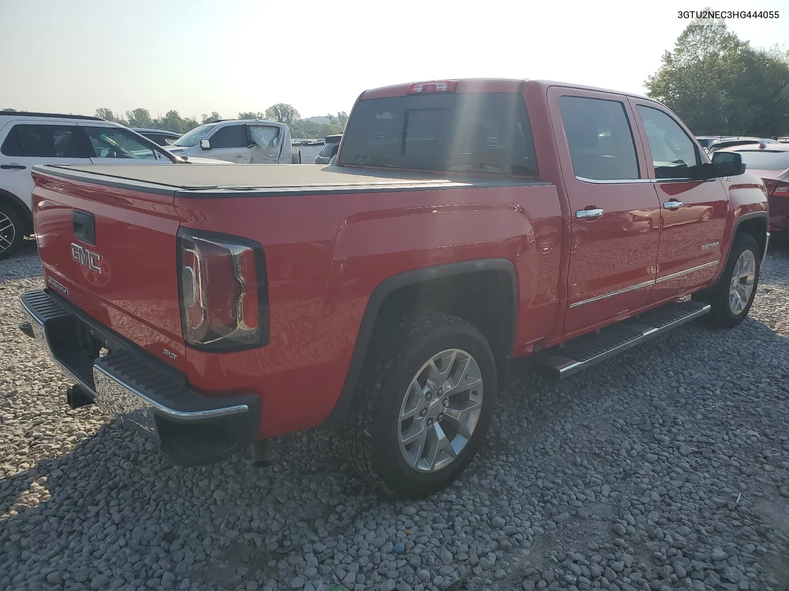 2017 GMC Sierra K1500 Slt VIN: 3GTU2NEC3HG444055 Lot: 68467254