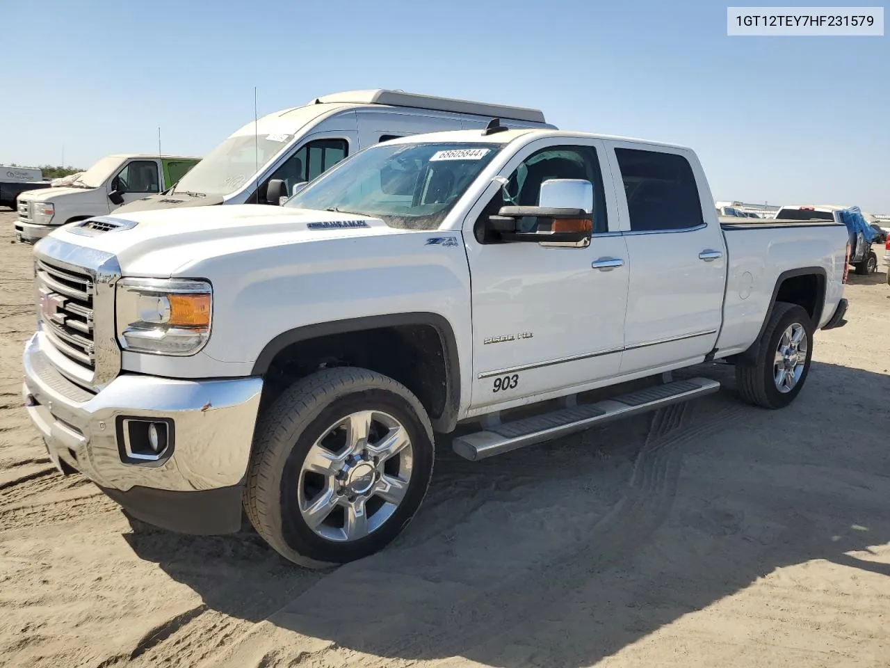 2017 GMC Sierra K2500 Slt VIN: 1GT12TEY7HF231579 Lot: 68605844