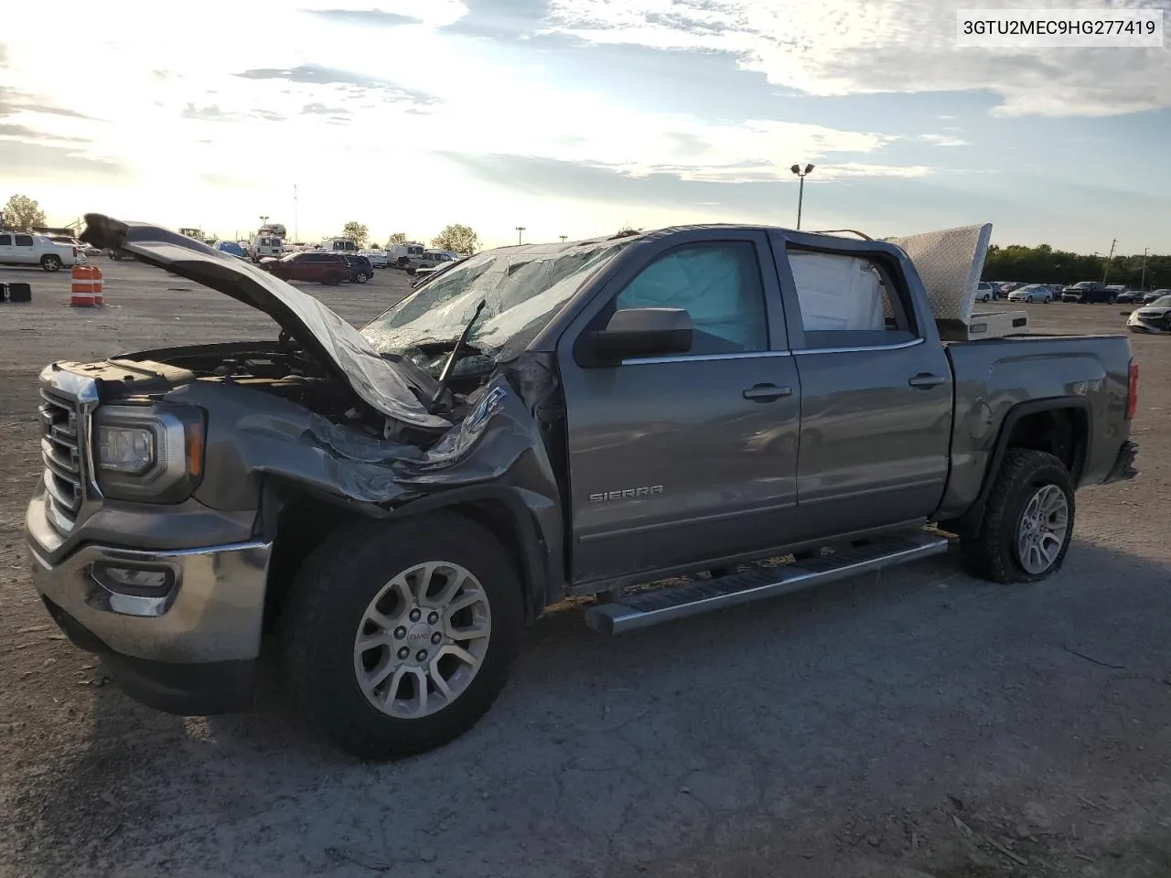 2017 GMC Sierra K1500 Sle VIN: 3GTU2MEC9HG277419 Lot: 69080254