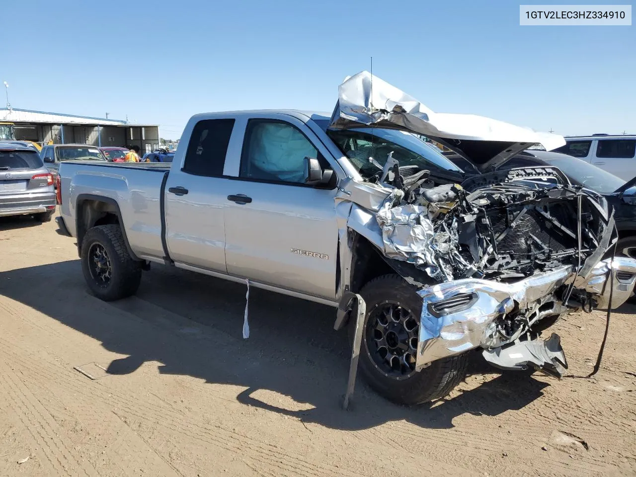 2017 GMC Sierra K1500 VIN: 1GTV2LEC3HZ334910 Lot: 69332364