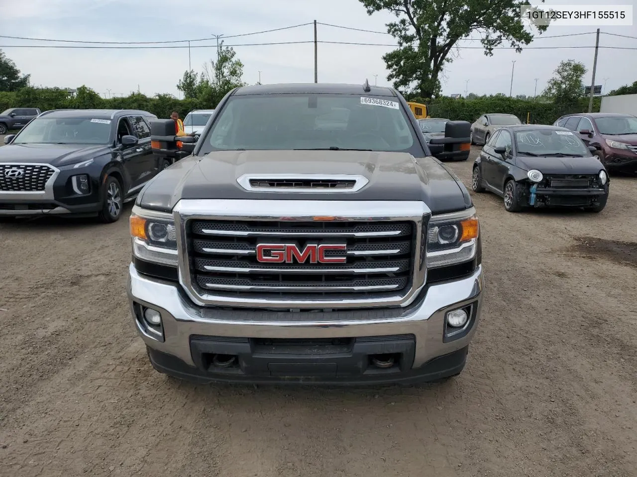 2017 GMC Sierra K2500 Sle VIN: 1GT12SEY3HF155515 Lot: 69368324