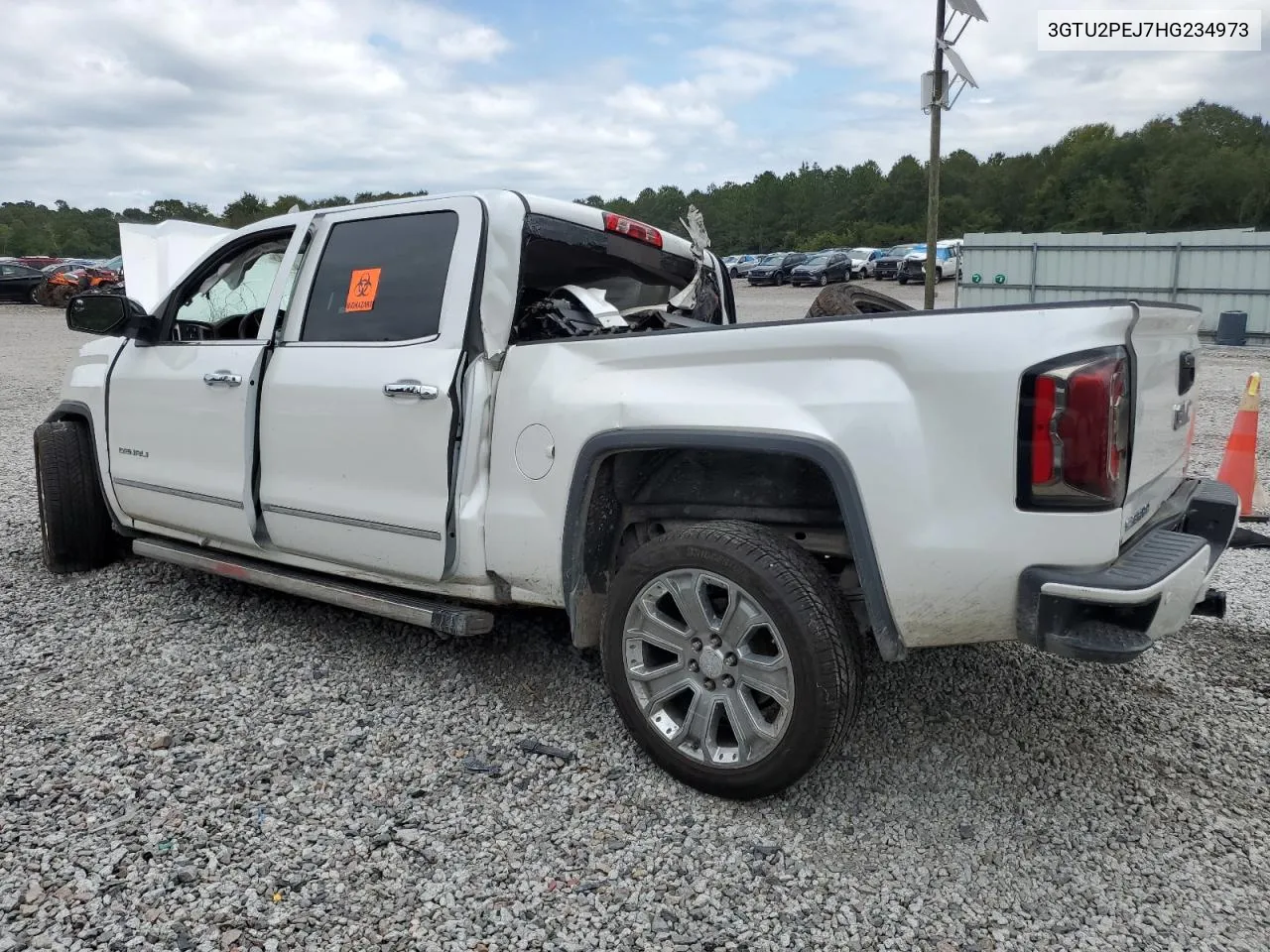 2017 GMC Sierra K1500 Denali VIN: 3GTU2PEJ7HG234973 Lot: 69412394