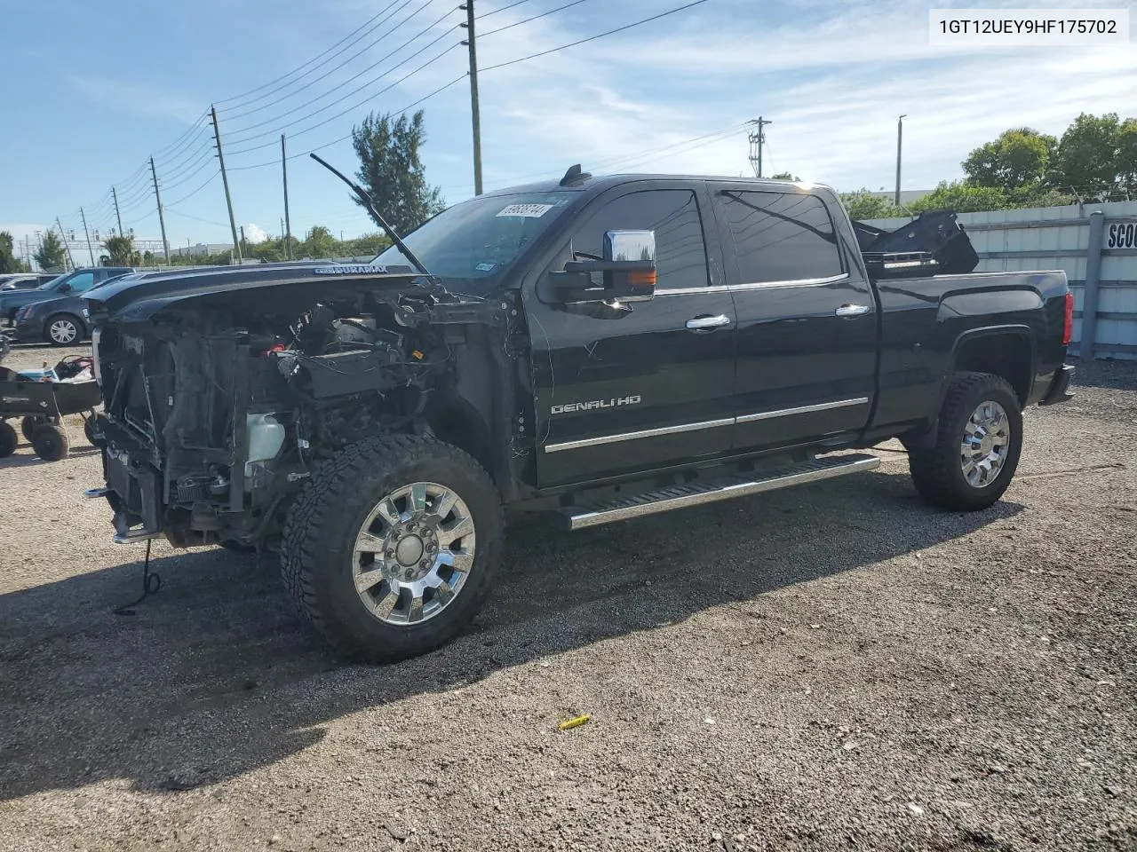 2017 GMC Sierra K2500 Denali VIN: 1GT12UEY9HF175702 Lot: 69638744