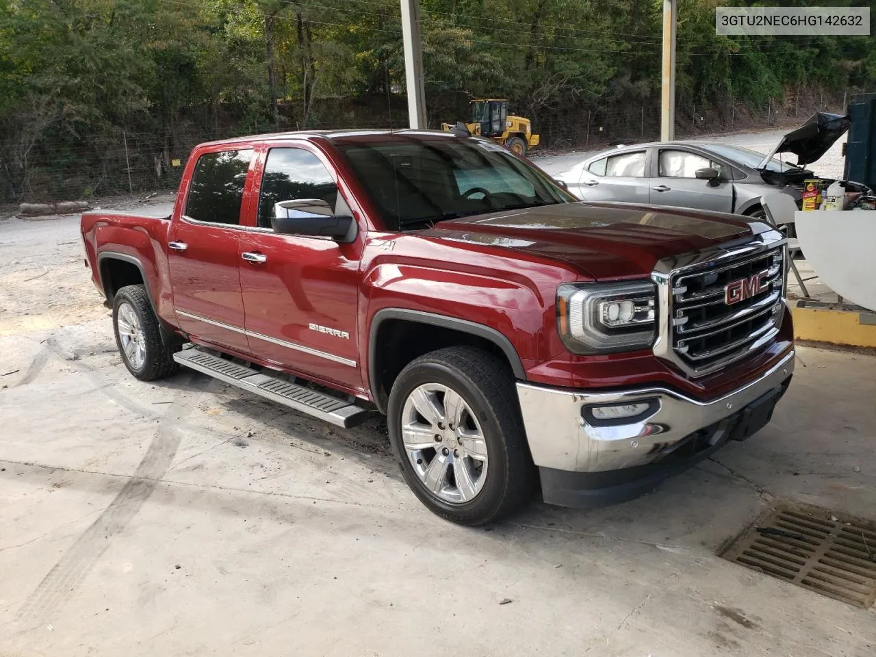 2017 GMC Sierra K1500 Slt VIN: 3GTU2NEC6HG142632 Lot: 69870634