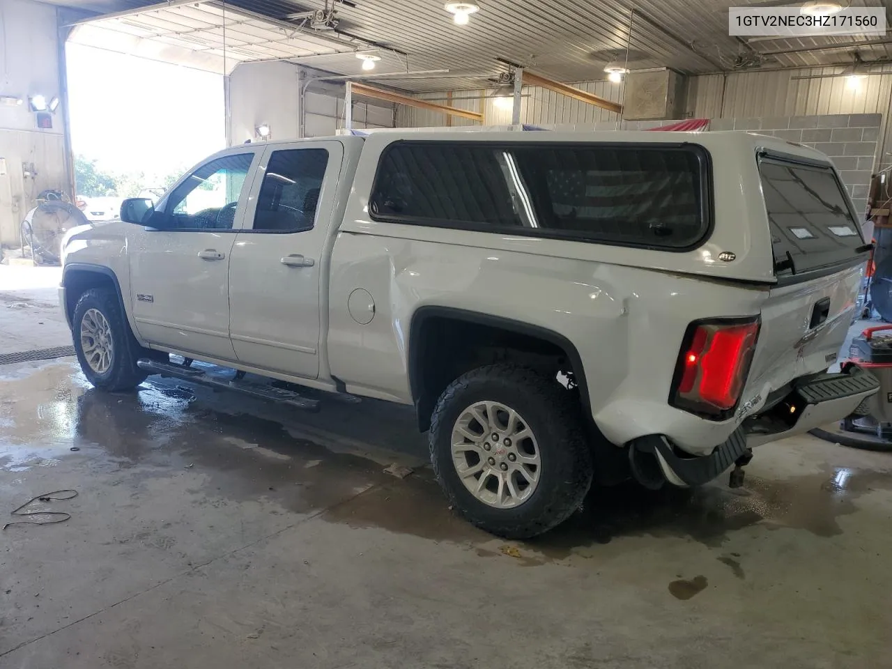 2017 GMC Sierra K1500 Slt VIN: 1GTV2NEC3HZ171560 Lot: 70207104