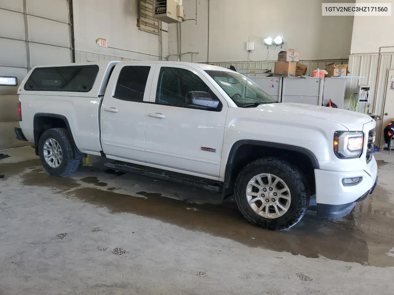 2017 GMC Sierra K1500 Slt VIN: 1GTV2NEC3HZ171560 Lot: 70207104